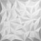Ekena Millwork Leto EnduraWall Decorative 3D Wall Panel, White, 19 5/8"W x 19 5/8"H WP20X20LTWH - alternate 1